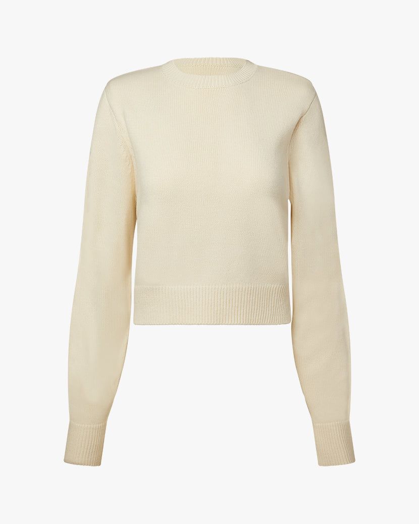 Shoulder Pad Cropped Sweater sold by WeWoreWhat product image thumbnail 2