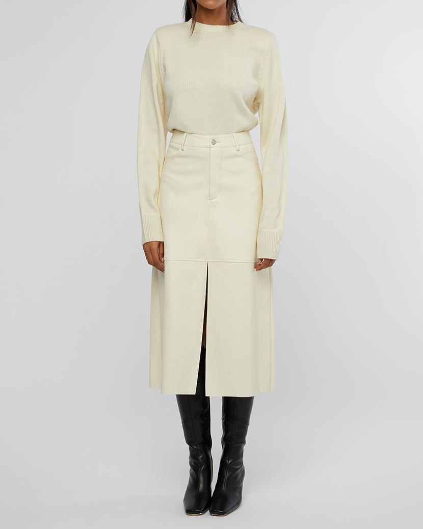 Shoulder Pad Cropped Sweater sold by WeWoreWhat product image thumbnail 4