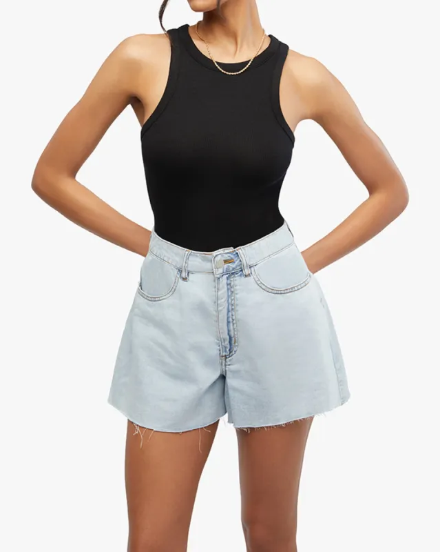 Ribbed Rayon Jersey Tank sold by WeWoreWhat