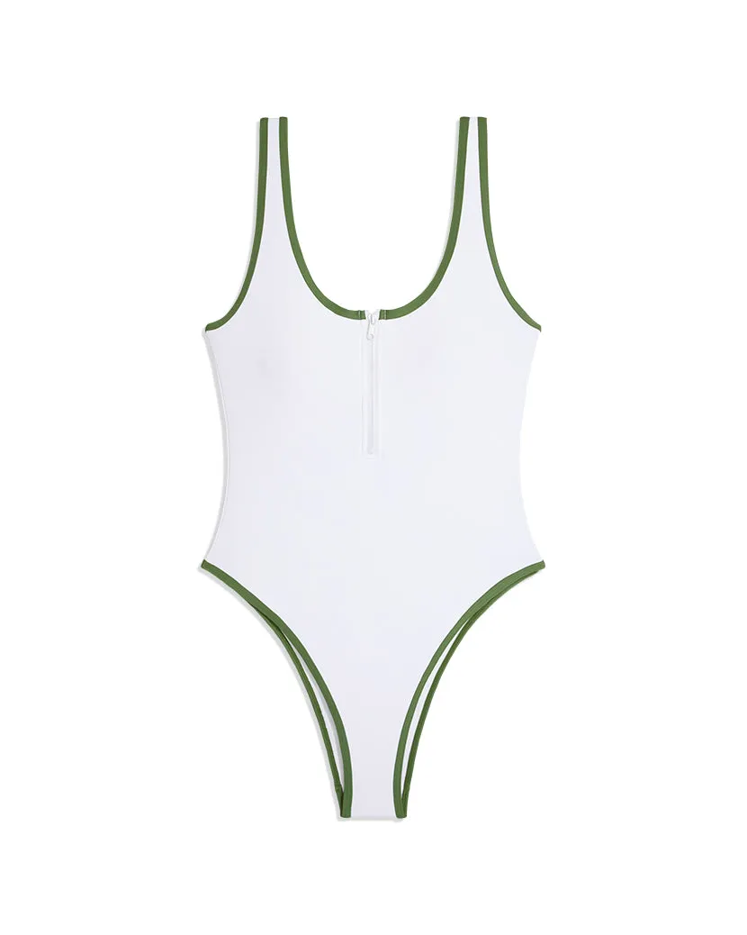 Zip Front One Piece sold by WeWoreWhat product image thumbnail 2