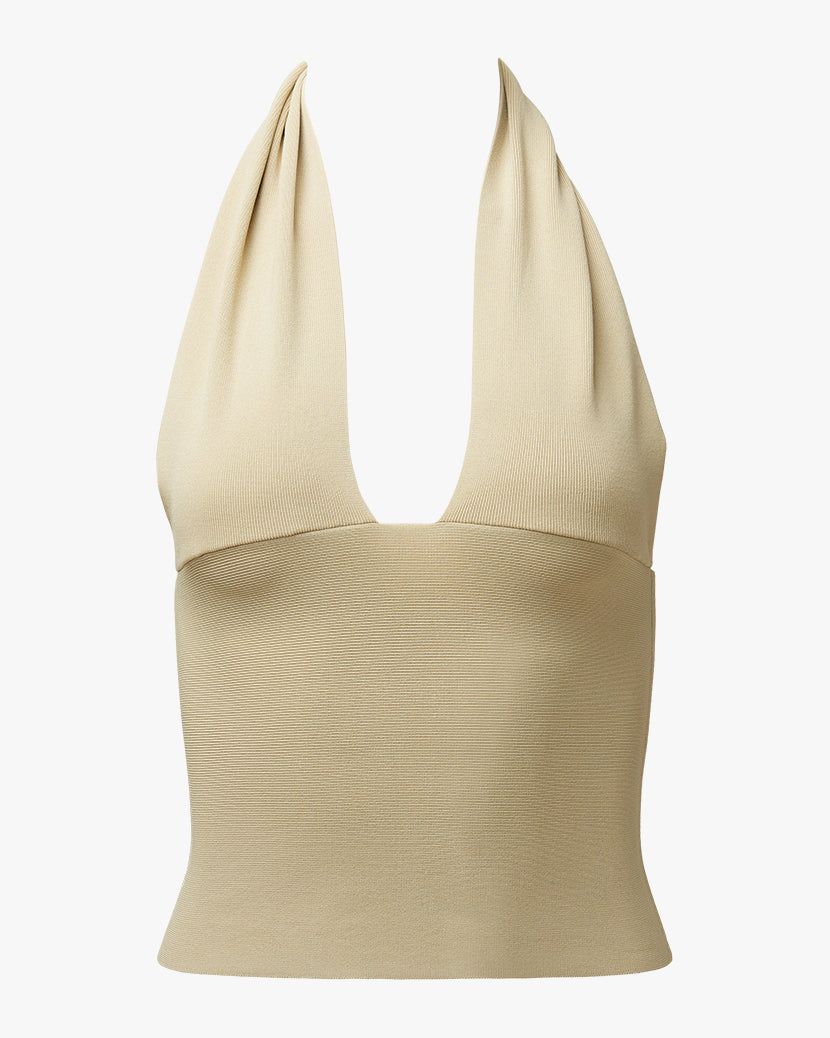 Knit Fine Sweater Halter Top sold by WeWoreWhat product image thumbnail 2