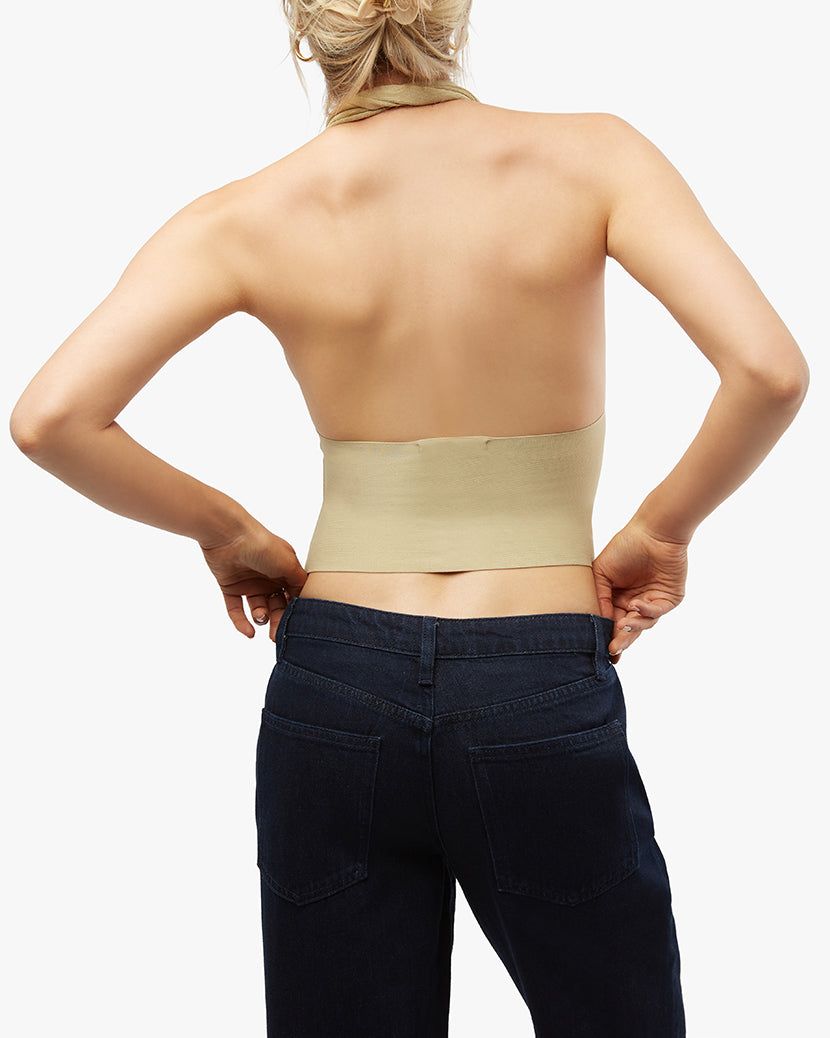 Knit Fine Sweater Halter Top sold by WeWoreWhat product image thumbnail 3