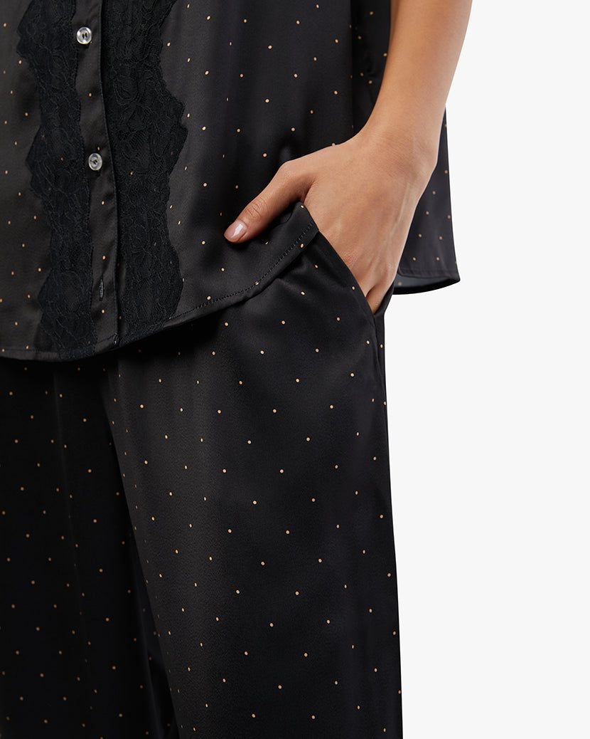 Silky Lace Wide Leg Pant sold by WeWoreWhat product image thumbnail 4