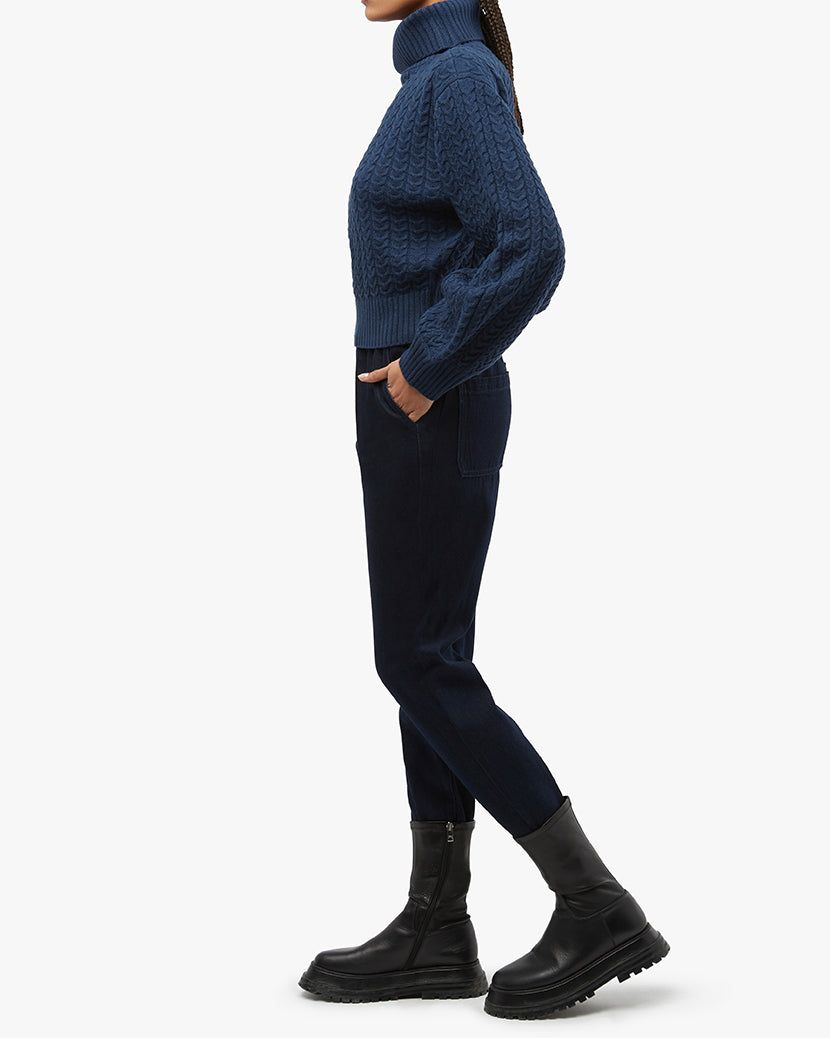 Turtleneck Cable Sweater sold by WeWoreWhat product image thumbnail 4