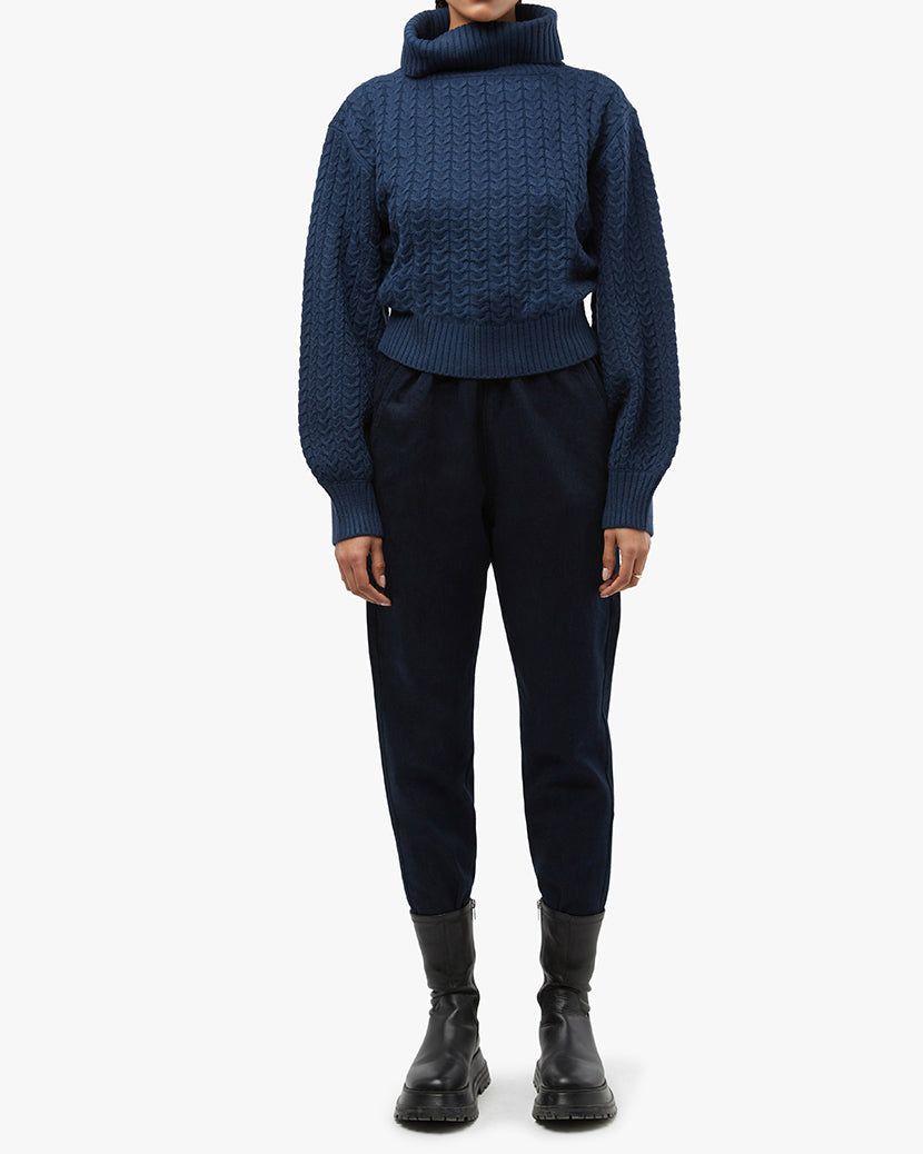 Turtleneck Cable Sweater sold by WeWoreWhat product image thumbnail 7