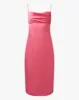 Cowl Satin Charmeuse Midi Dress sold by WeWoreWhat