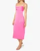 Cowl Satin Charmeuse Midi Dress sold by WeWoreWhat