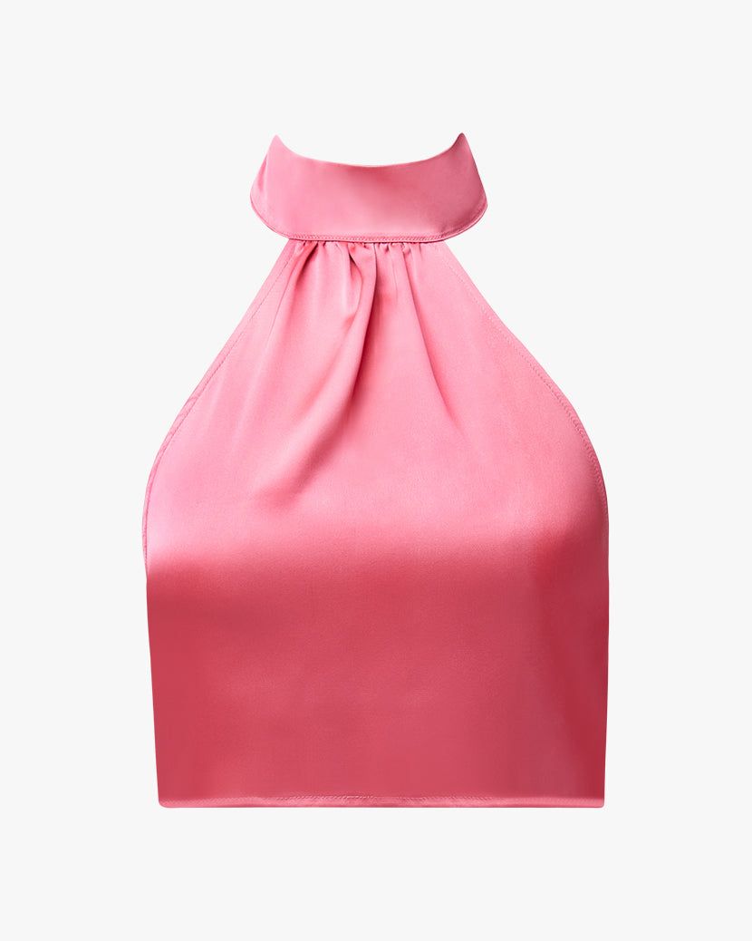 Halter Satin Charmeuse Top sold by WeWoreWhat product image thumbnail 2