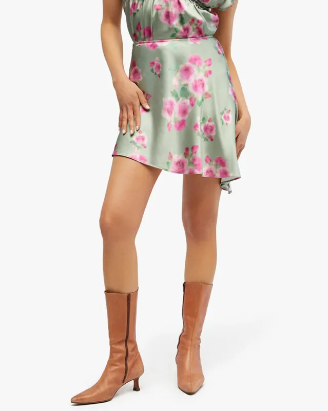 Asymmetrical Slip Skirt made by WeWoreWhat