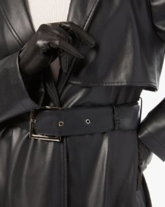 Vegan Leather Trench Coat sold by WeWoreWhat