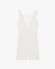 Lace-Up Romper sold by WeWoreWhat