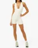Lace-Up Romper sold by WeWoreWhat