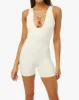 Lace-Up Romper sold by WeWoreWhat