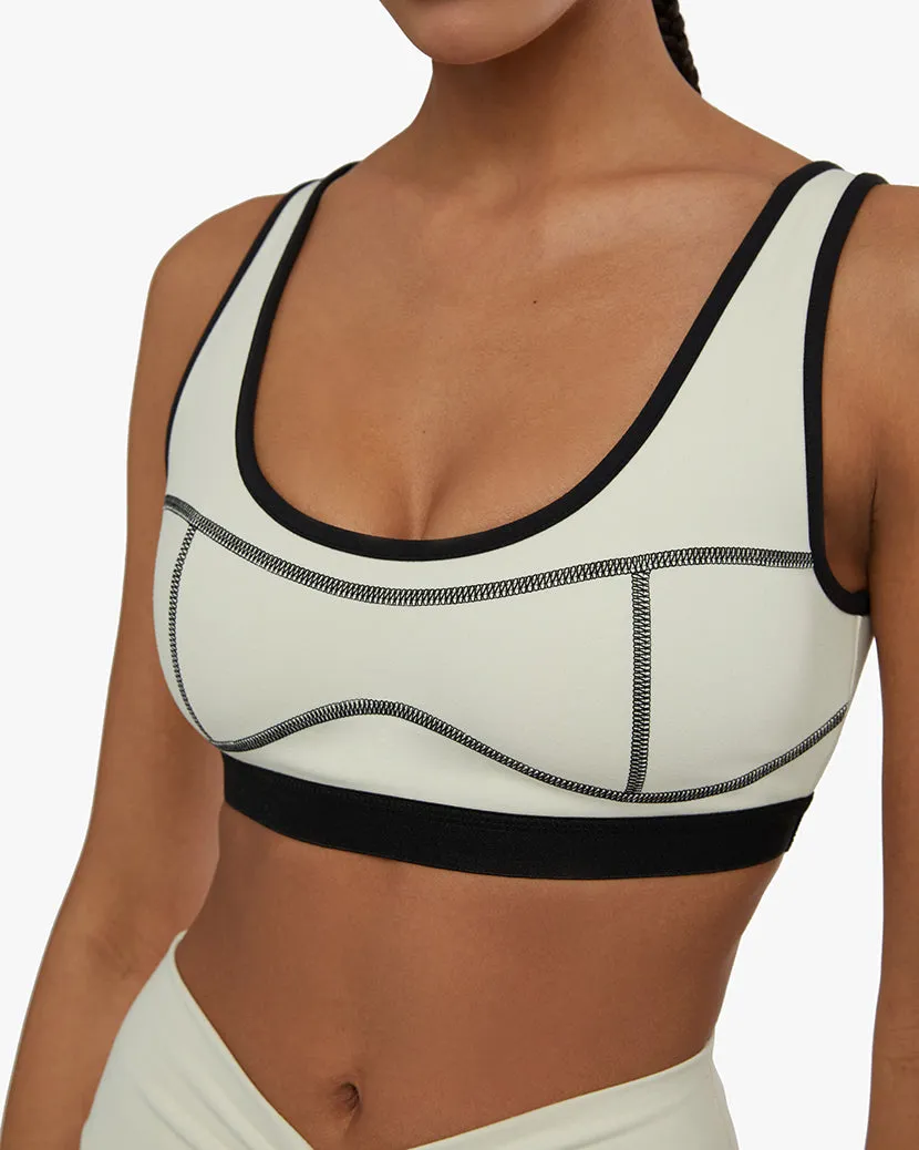 Scoop Neck Silhouette Bra sold by WeWoreWhat