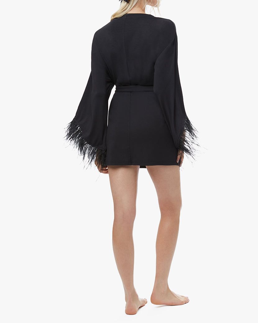 Feather Modal Jersey Robe sold by WeWoreWhat product image thumbnail 7
