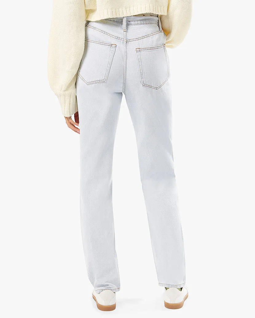 Cut Out Straight Leg Indigo Denim Jean sold by WeWoreWhat product image thumbnail 4