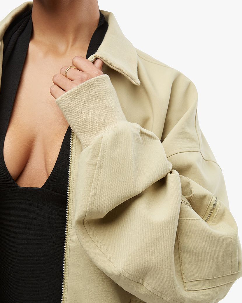 Twill Bomber Jacket sold by WeWoreWhat product image thumbnail 6