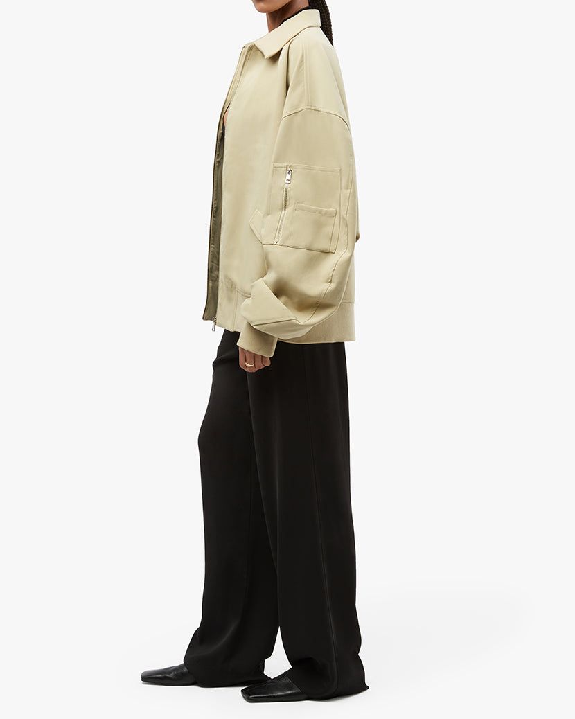 Twill Bomber Jacket sold by WeWoreWhat product image thumbnail 4