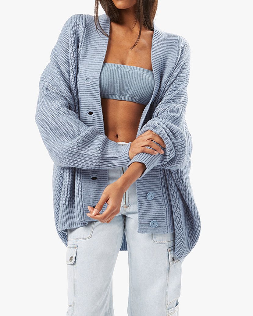 Oversized Chunky Cardigan Sweater sold by WeWoreWhat