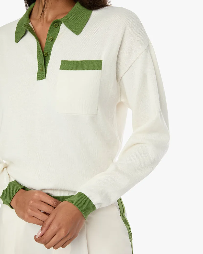 Oversized Long Sleeve Polo sold by WeWoreWhat product image thumbnail 5