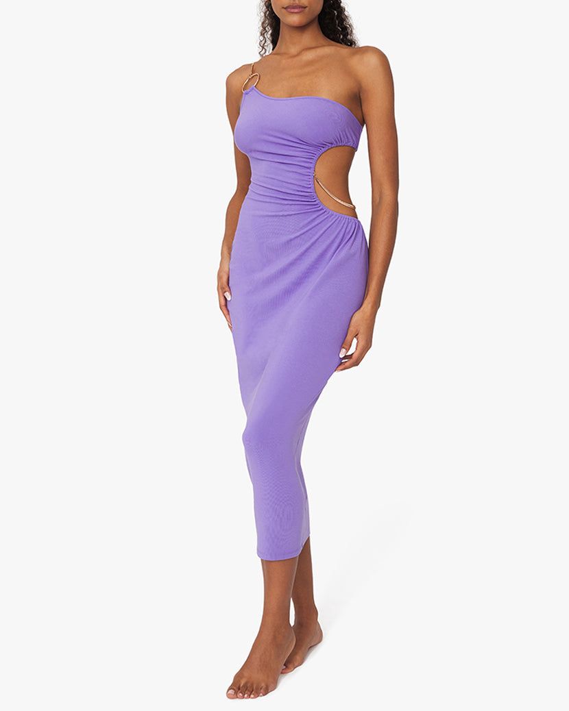 Snake Chain Jersey Knit Cutout Maxi Dress sold by WeWoreWhat