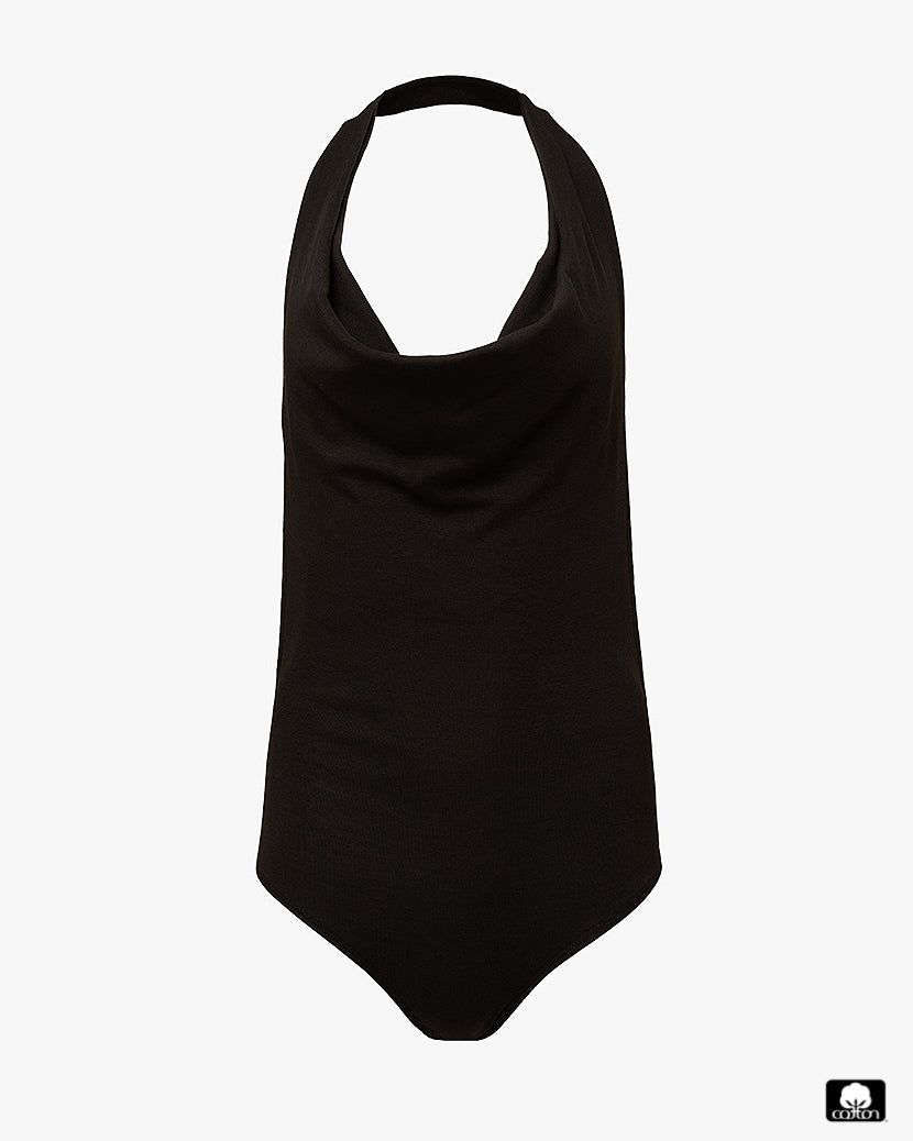 Cowl Halter Bodysuit sold by WeWoreWhat product image thumbnail 2