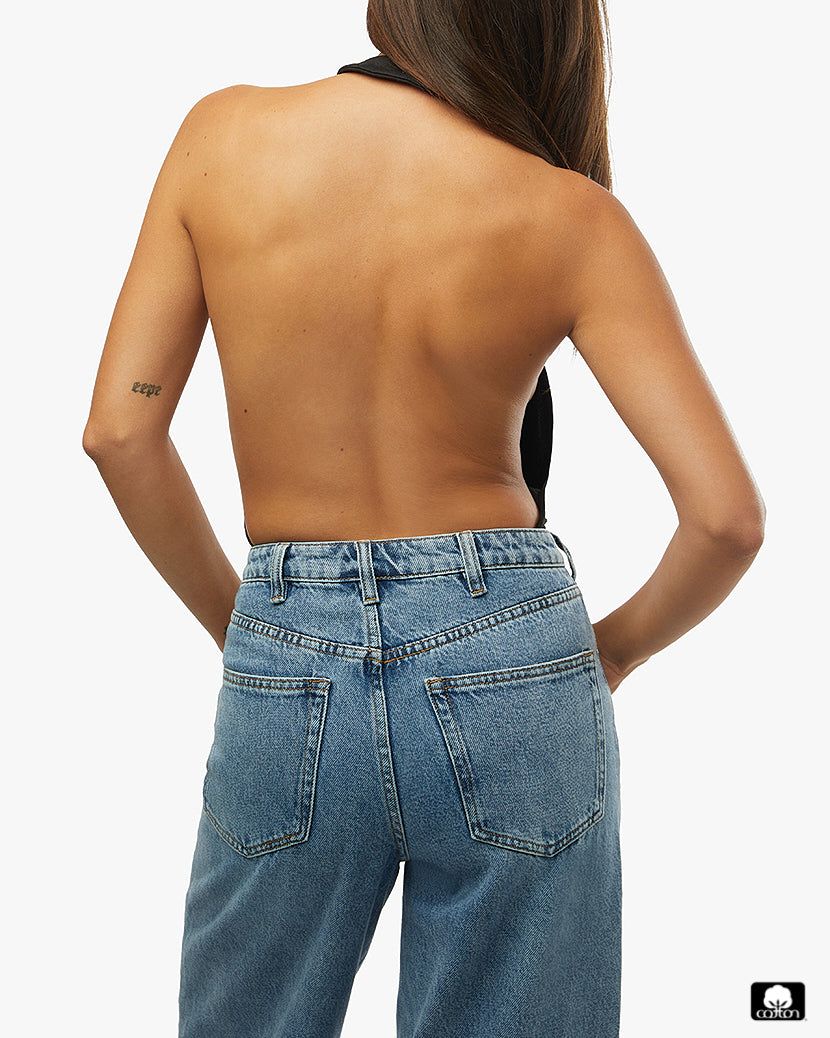 Cowl Halter Bodysuit sold by WeWoreWhat product image thumbnail 5