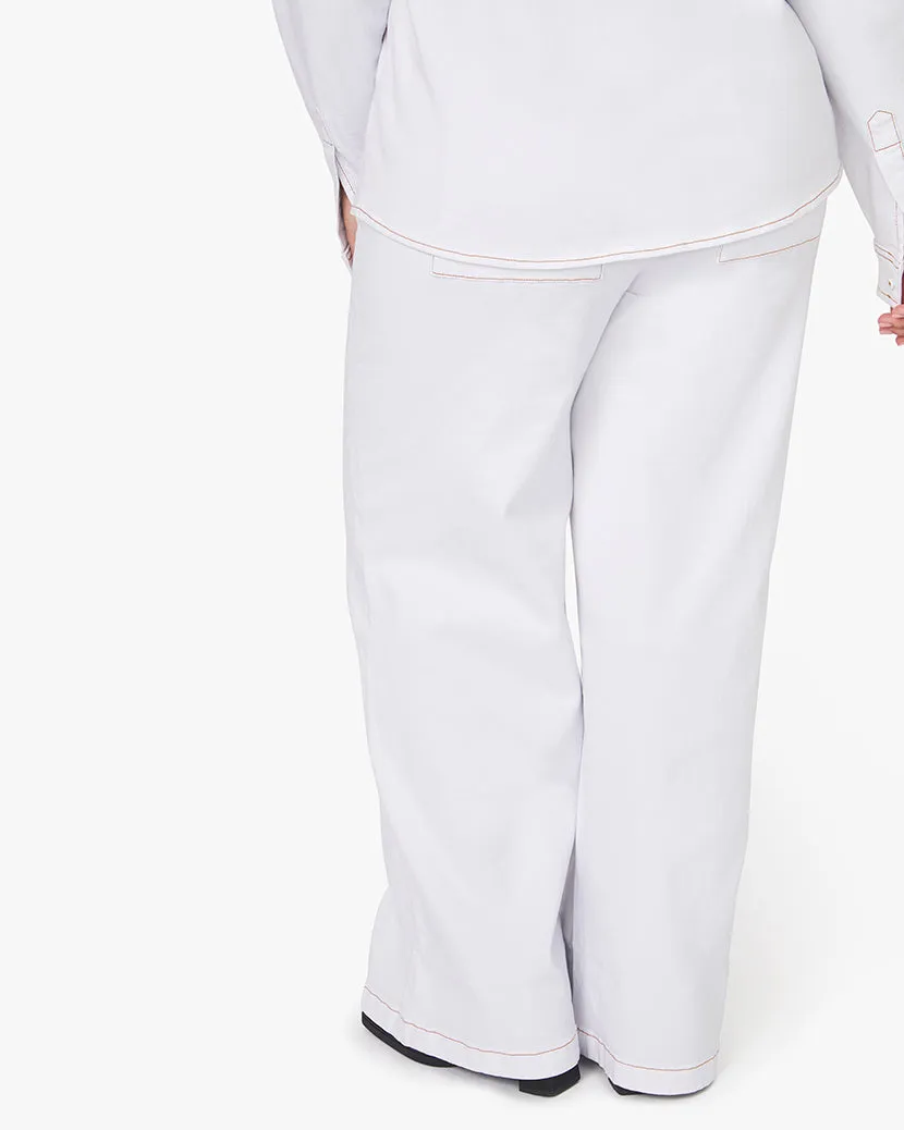 Straight Leg Stretch Twill Denim Pull On Jean sold by WeWoreWhat product image thumbnail 3