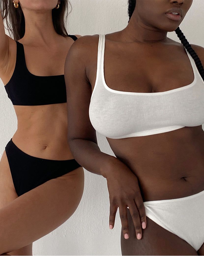 Scoop Rib Bra sold by WeWoreWhat product image thumbnail 5