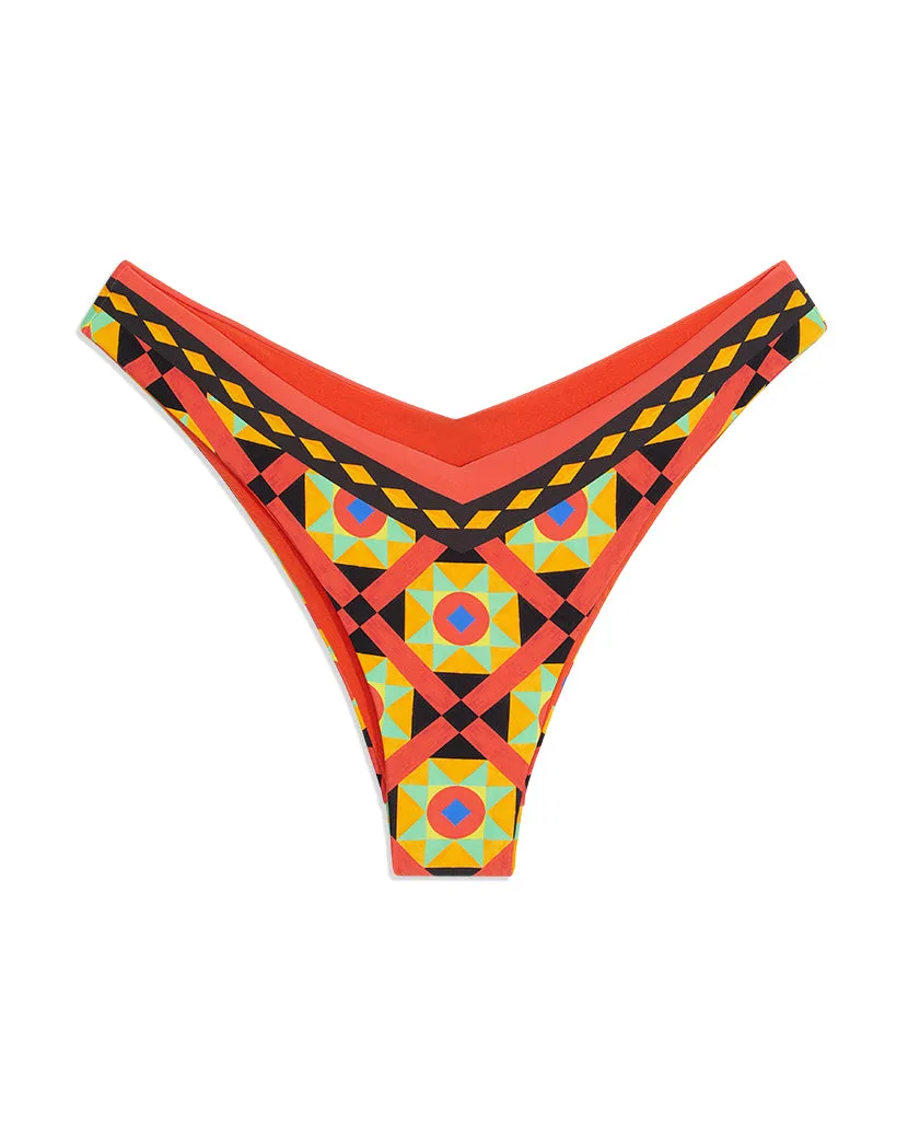 Delilah Mosaic Bikini Bottom sold by WeWoreWhat product image thumbnail 2