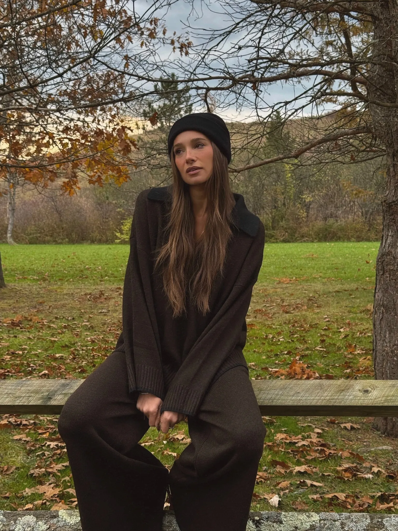 Piped Wide Leg Pull On Pant sold by WeWoreWhat product image thumbnail 2