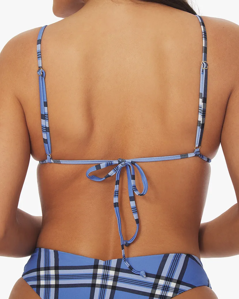 Cooper 90's Plaid Bikini Top sold by WeWoreWhat product image thumbnail 4