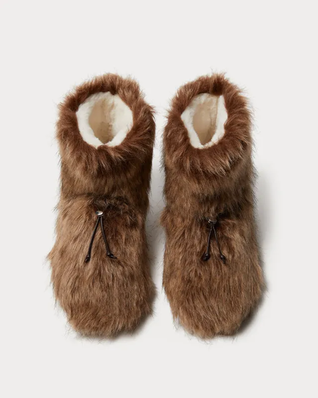 Faux Fur Boot sold by WeWoreWhat