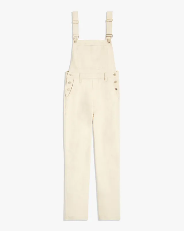 Straight Tapered Stretch Denim Overall sold by WeWoreWhat