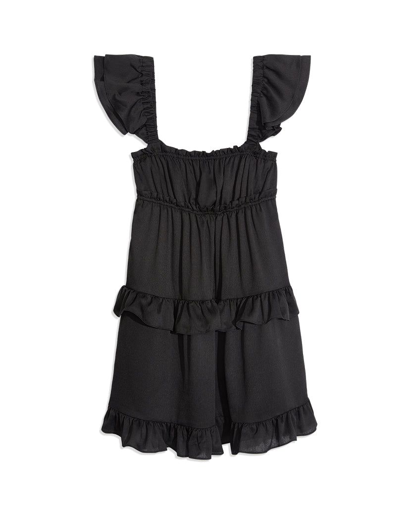 Flirty Crinkle Chiffon Ruffle Dress sold by WeWoreWhat product image thumbnail 2