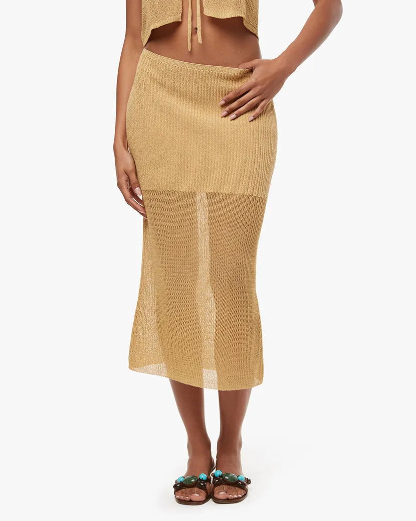 Knit Midi Skirt sold by WeWoreWhat