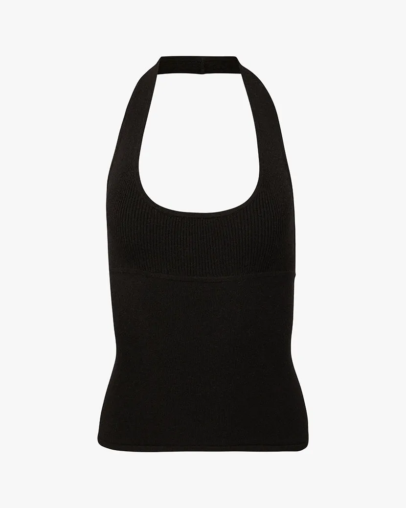 Scoop Neck Halter Tank sold by WeWoreWhat product image thumbnail 2