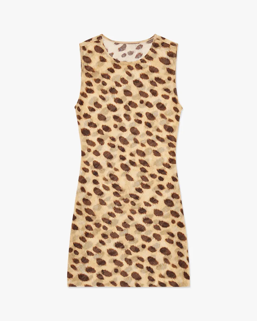 Knit Leopard Muscle Dress sold by WeWoreWhat product image thumbnail 2