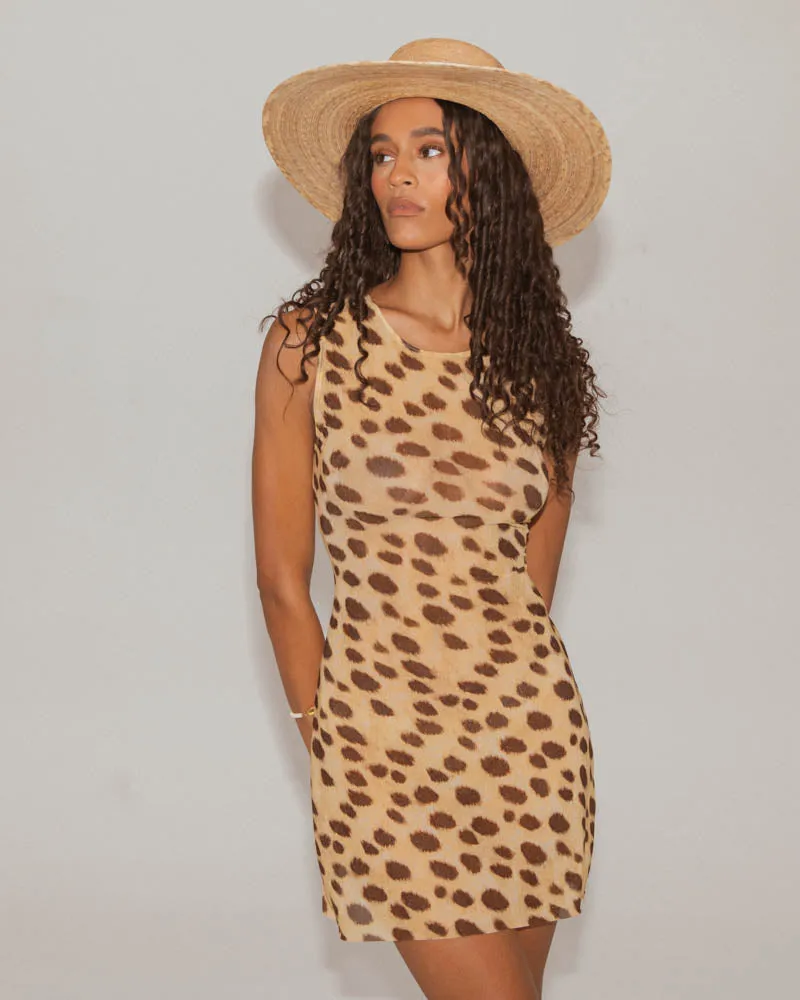 Knit Leopard Muscle Dress sold by WeWoreWhat product image thumbnail 3