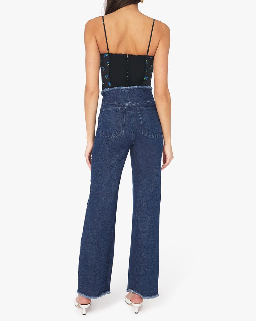 Underwire Watercolor Ditsy Corset sold by WeWoreWhat product image thumbnail 7