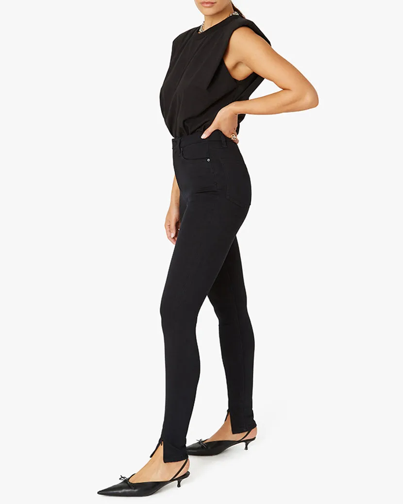 High-Rise Skinny Zip Jean sold by WeWoreWhat product image thumbnail 5