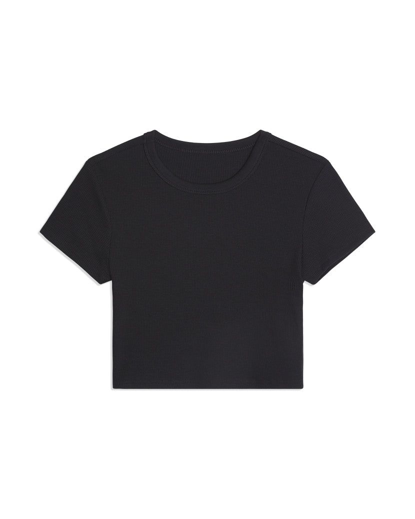 Cropped Waffle Knit Baby Tee sold by WeWoreWhat product image thumbnail 2