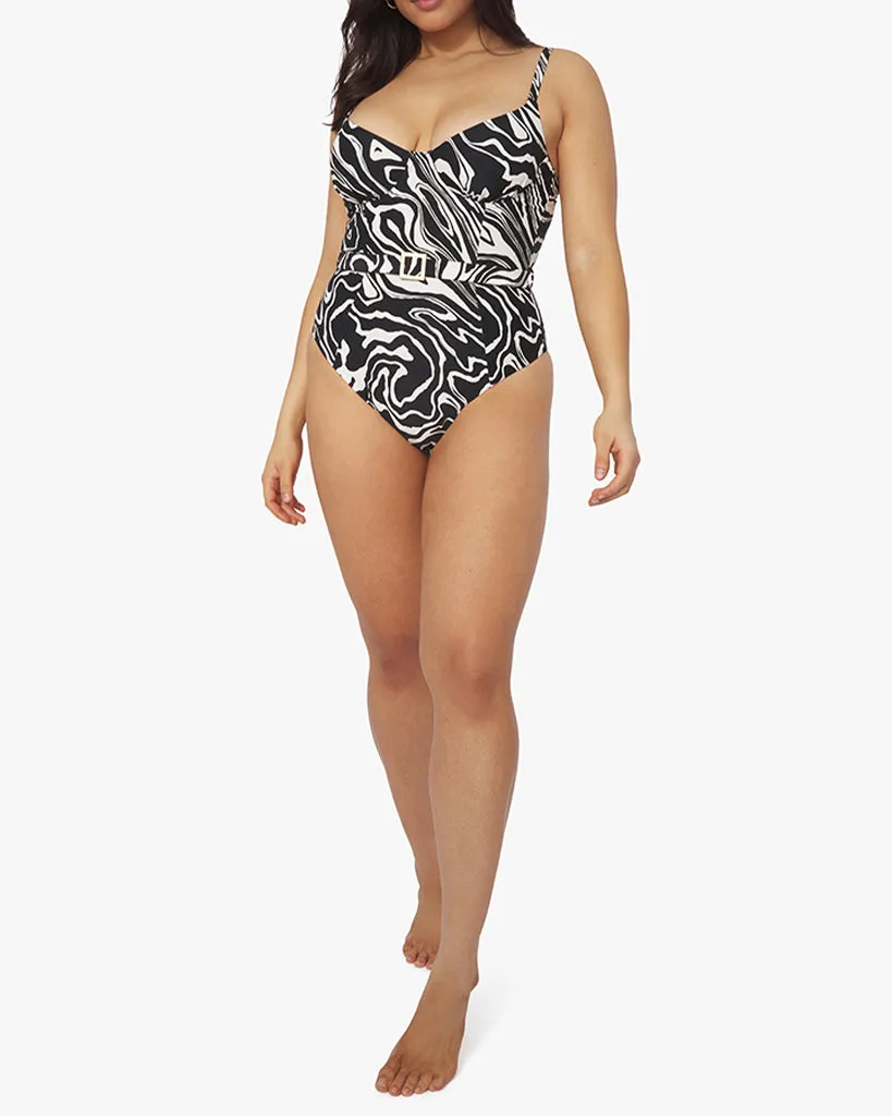 Danielle 3.0 Marble One Piece sold by WeWoreWhat product image thumbnail 5