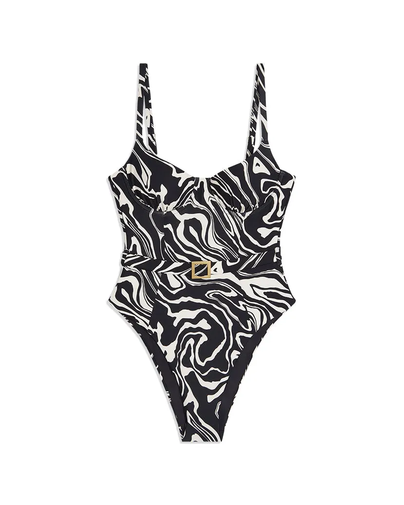 Danielle 3.0 Marble One Piece sold by WeWoreWhat product image thumbnail 3