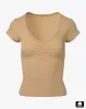 Ruched Tee sold by WeWoreWhat