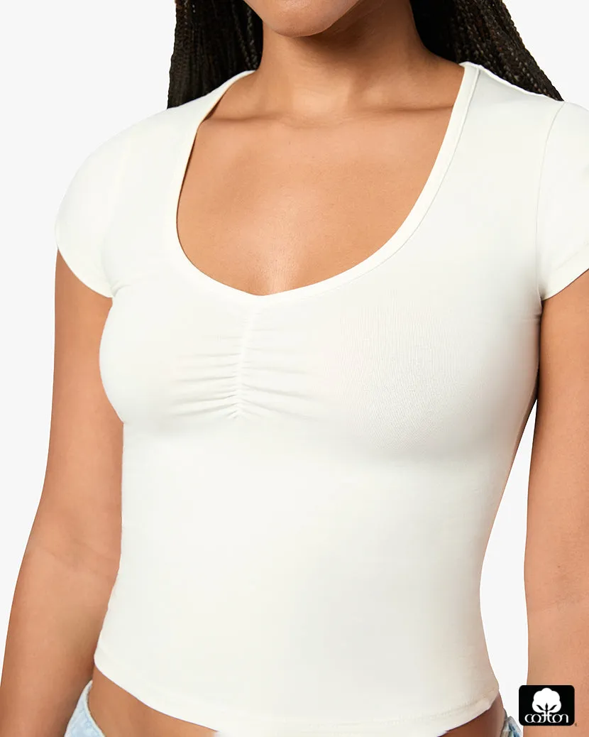 Ruched Tee sold by WeWoreWhat product image thumbnail 5