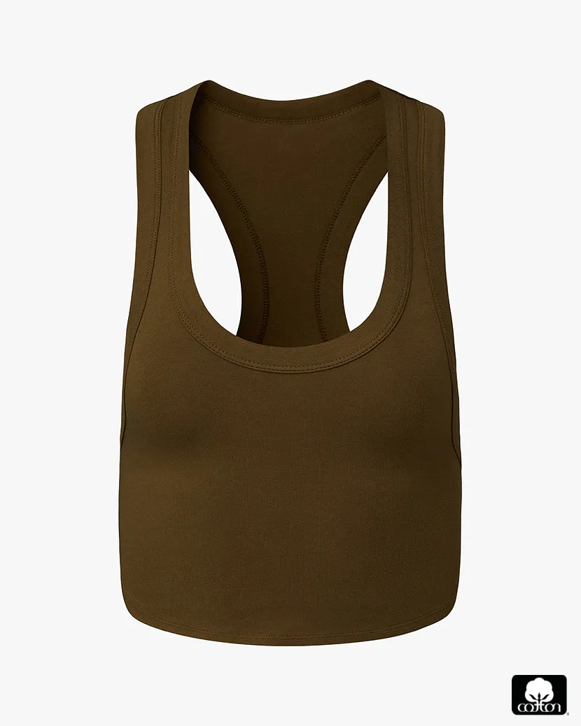 Cropped Scoop Tank sold by WeWoreWhat product image thumbnail 2