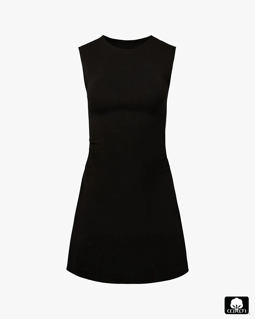 Ruched Muscle Tank Mini Dress sold by WeWoreWhat product image thumbnail 2