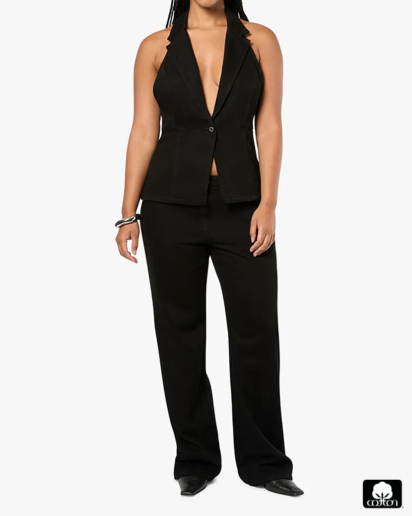 Denim Vest sold by WeWoreWhat product image thumbnail 4