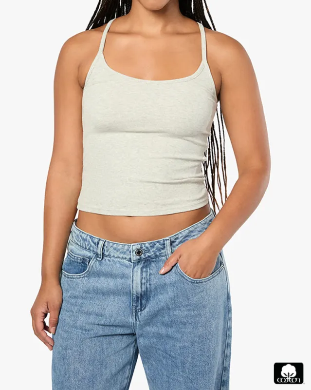 Scooped Ribbed Tank Top sold by WeWoreWhat